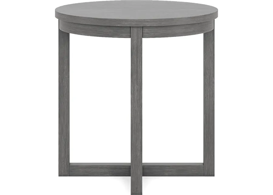 Darien Gray End Table