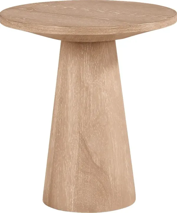 Kendall Natural Round End Table