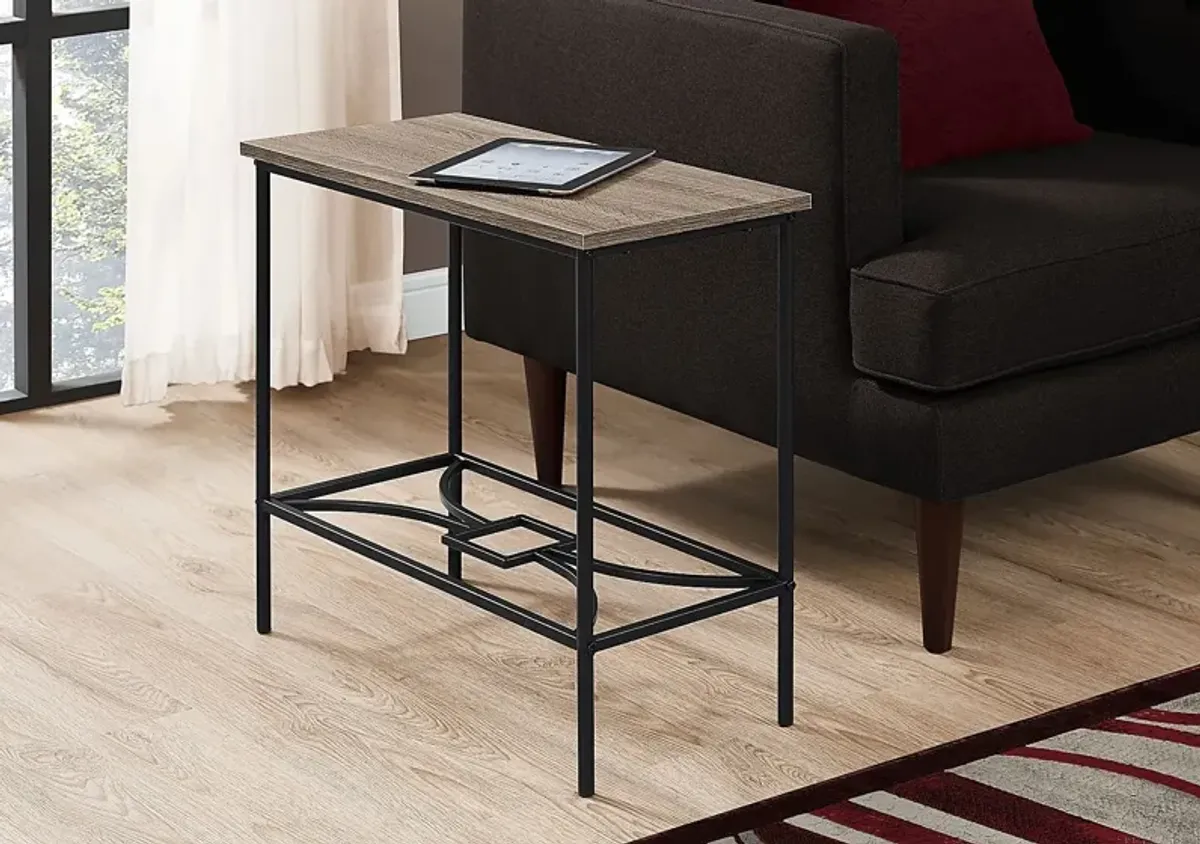 Kedington Taupe End Table