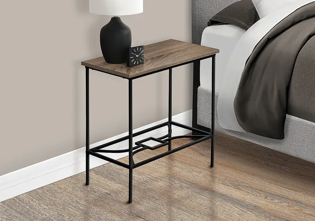 Kedington Taupe End Table