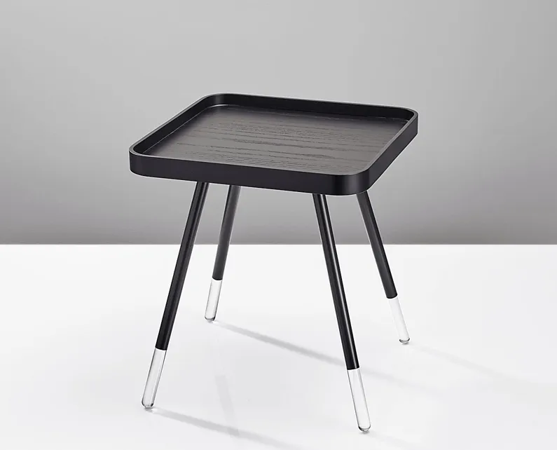 Bartine Black End Table