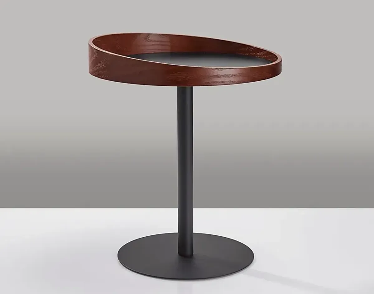 Ellerslie Walnut Accent Table