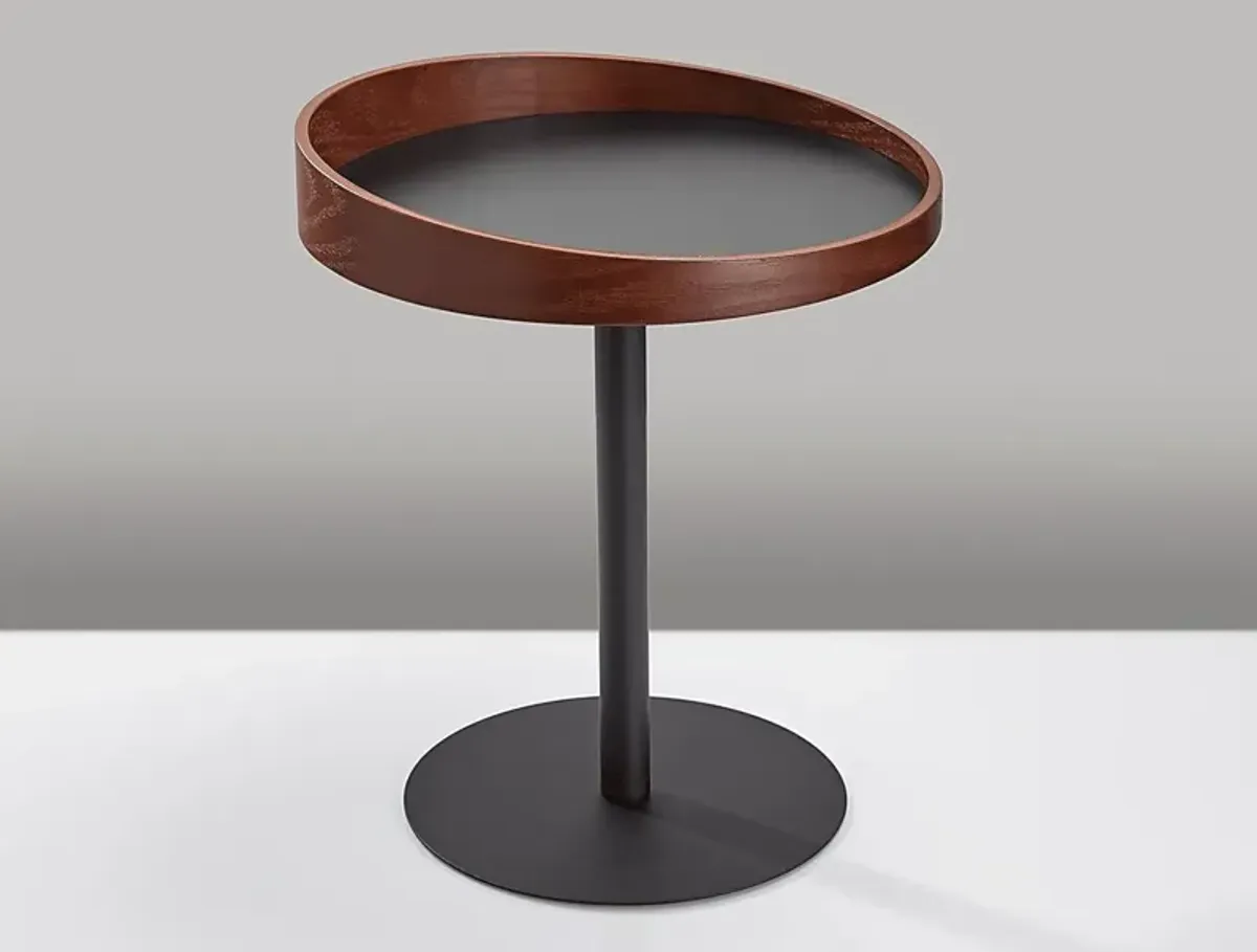 Ellerslie Walnut Accent Table