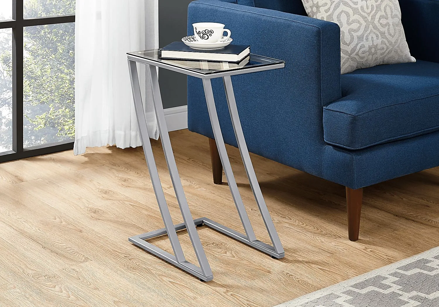 Oxaus Silver End Table