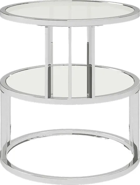 Deems Silver End Table