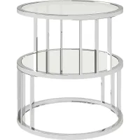 Deems Silver End Table