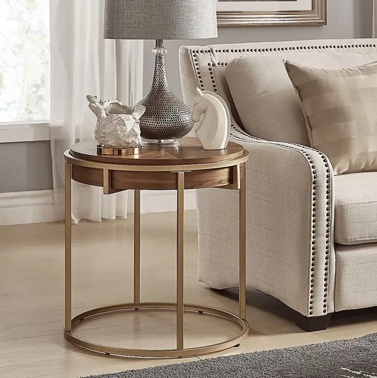 Kelloch Brown End Table