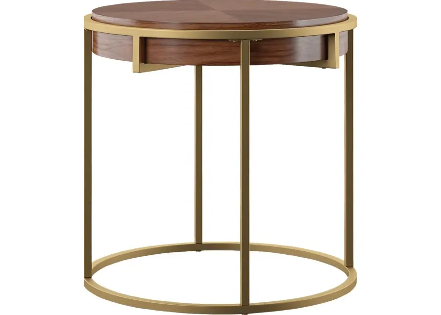 Kelloch Brown End Table