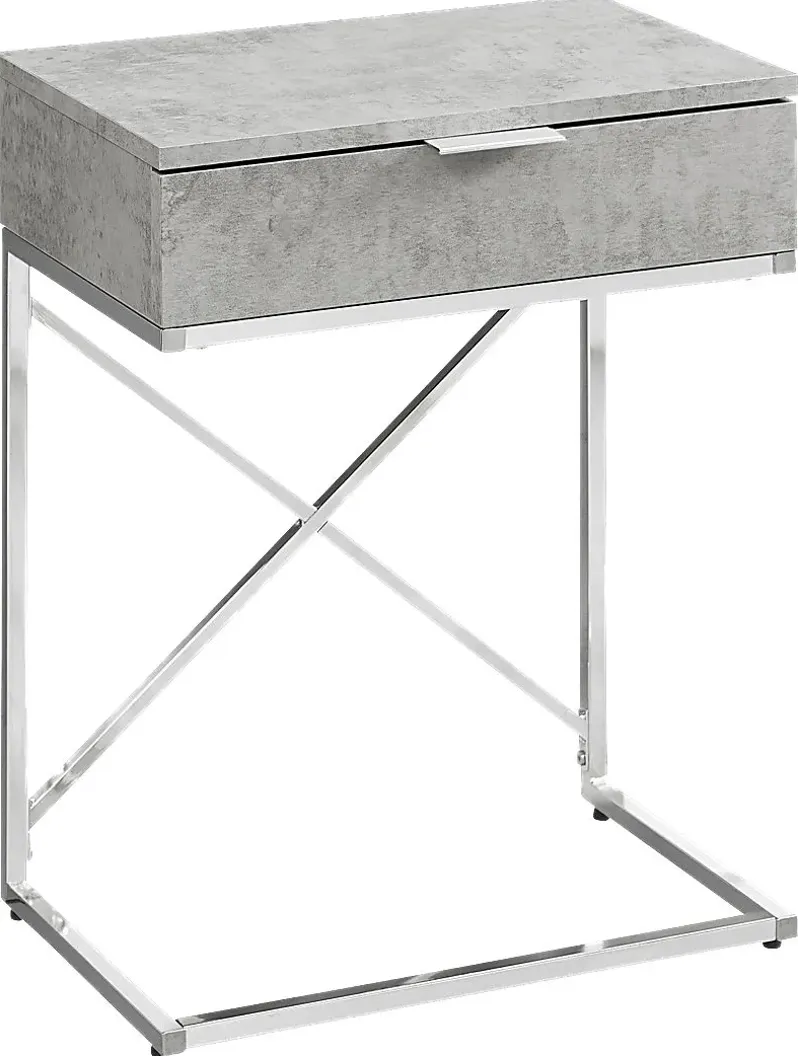 Wauford Gray Accent Table