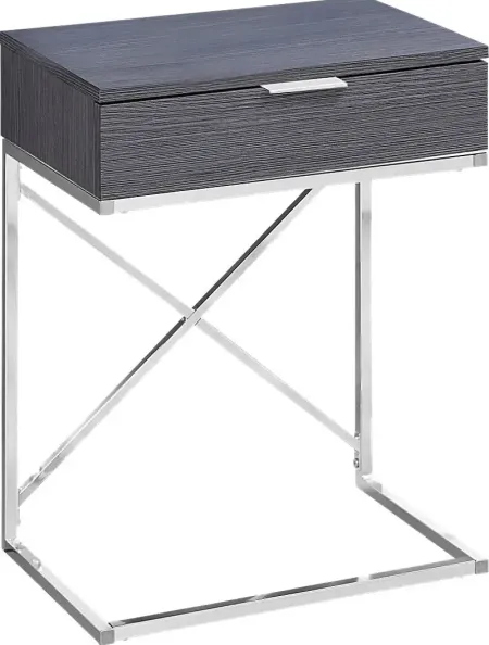 Wauford Charcoal Accent Table