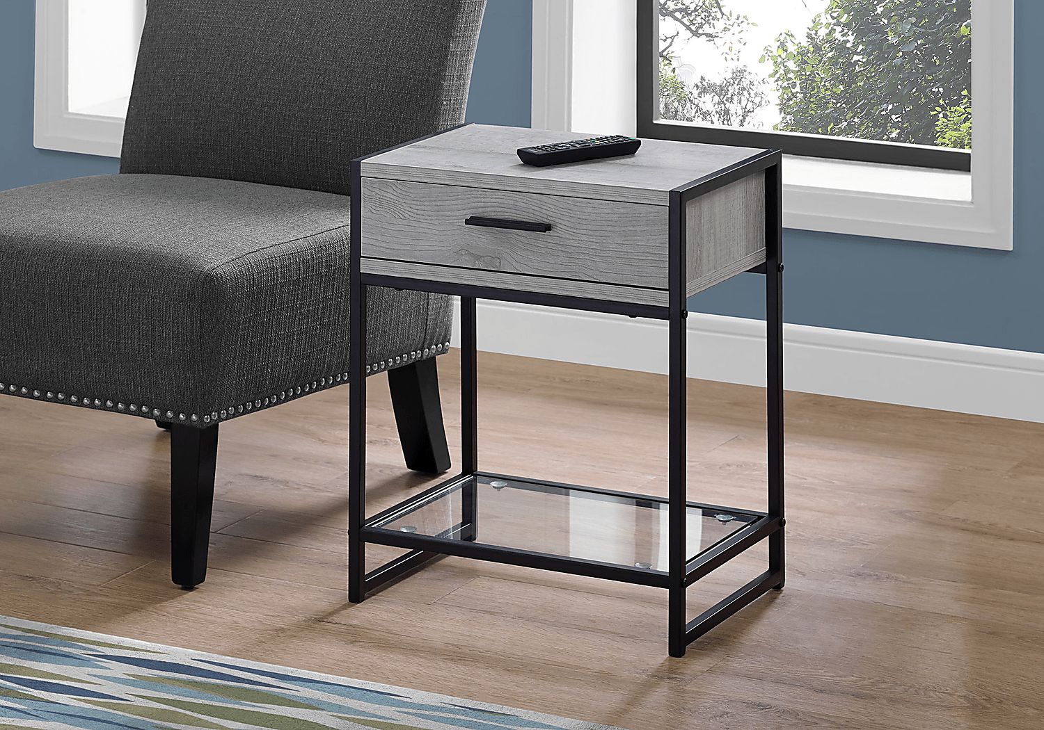 Bandiwood Gray Accent Table