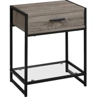 Bandiwood Taupe Accent Table