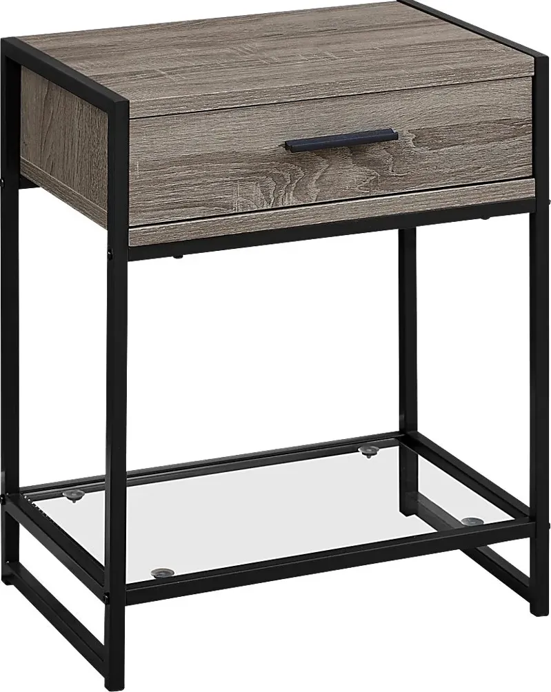 Bandiwood Taupe Accent Table