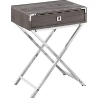 Hydesdale Taupe Accent Table