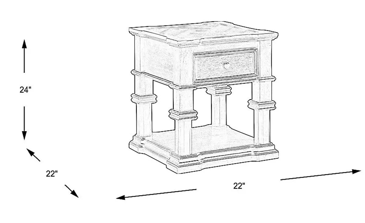 Renfield End Table