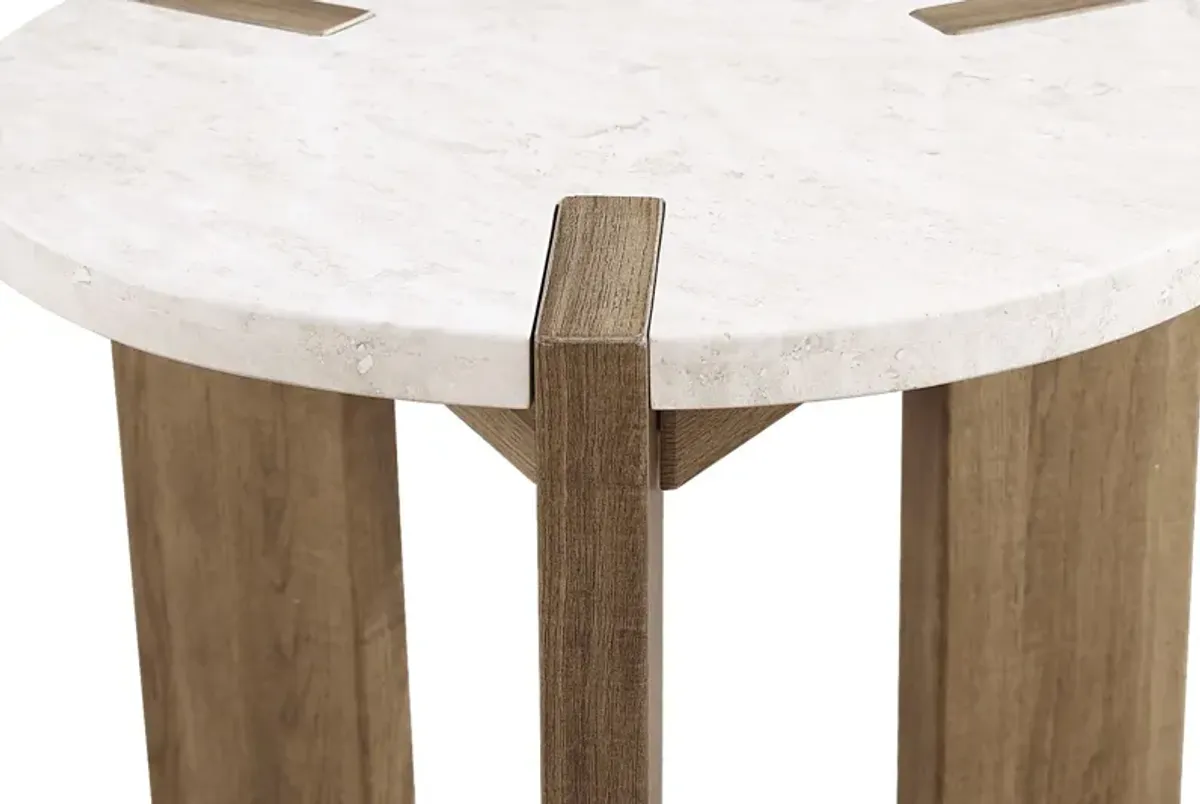 Mykonos Brown End Table