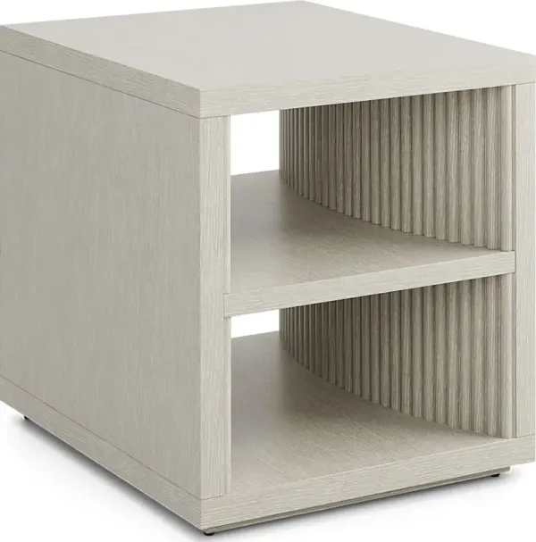 Eastchester White End Table