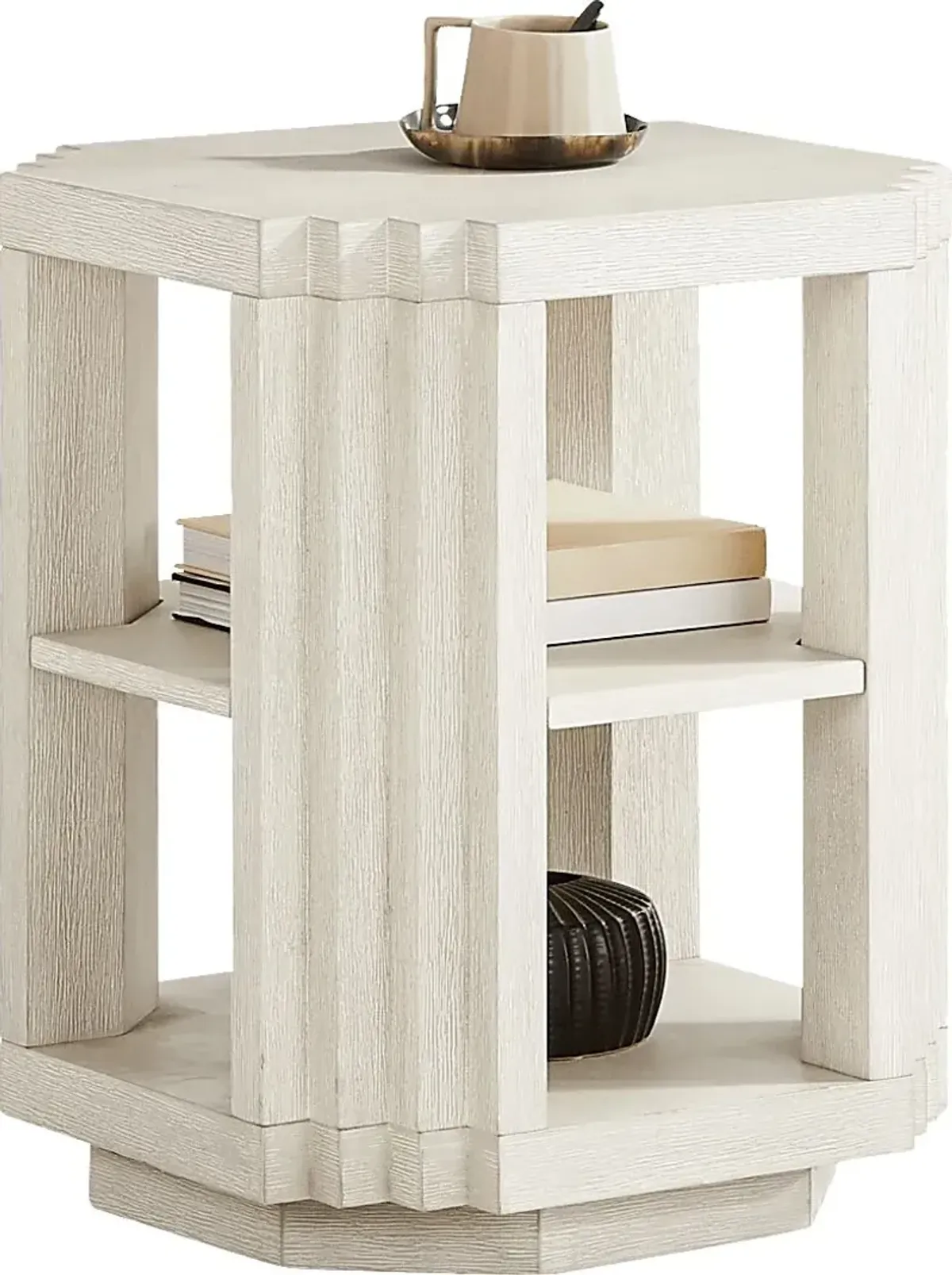 Royal Park Ivory Chairside Table