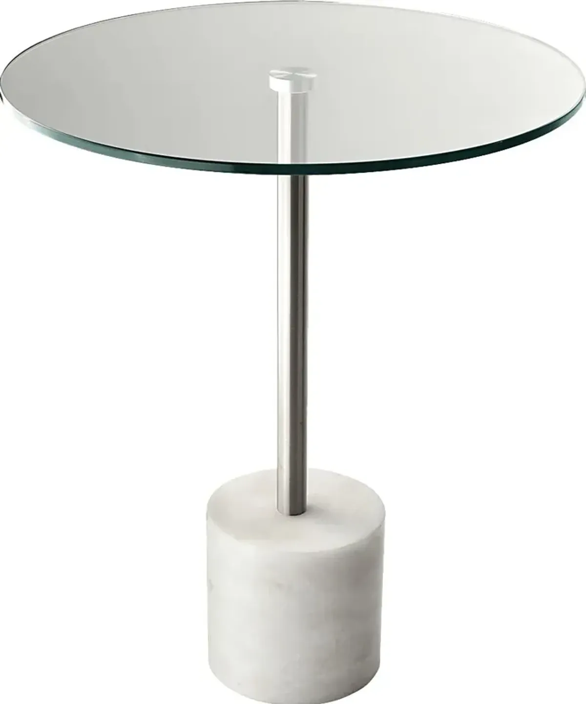 Brimson White Accent Table