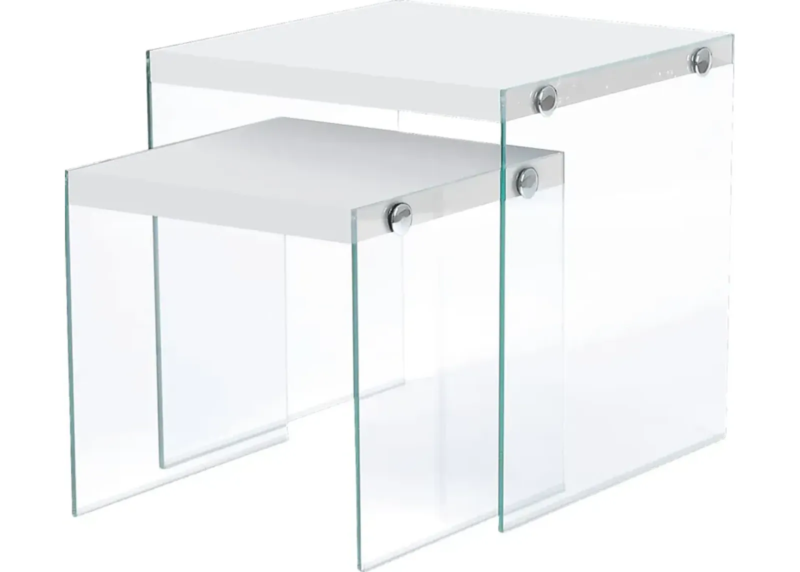 Housely White Nesting Tables