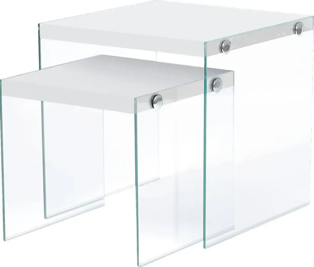 Housely White Nesting Tables