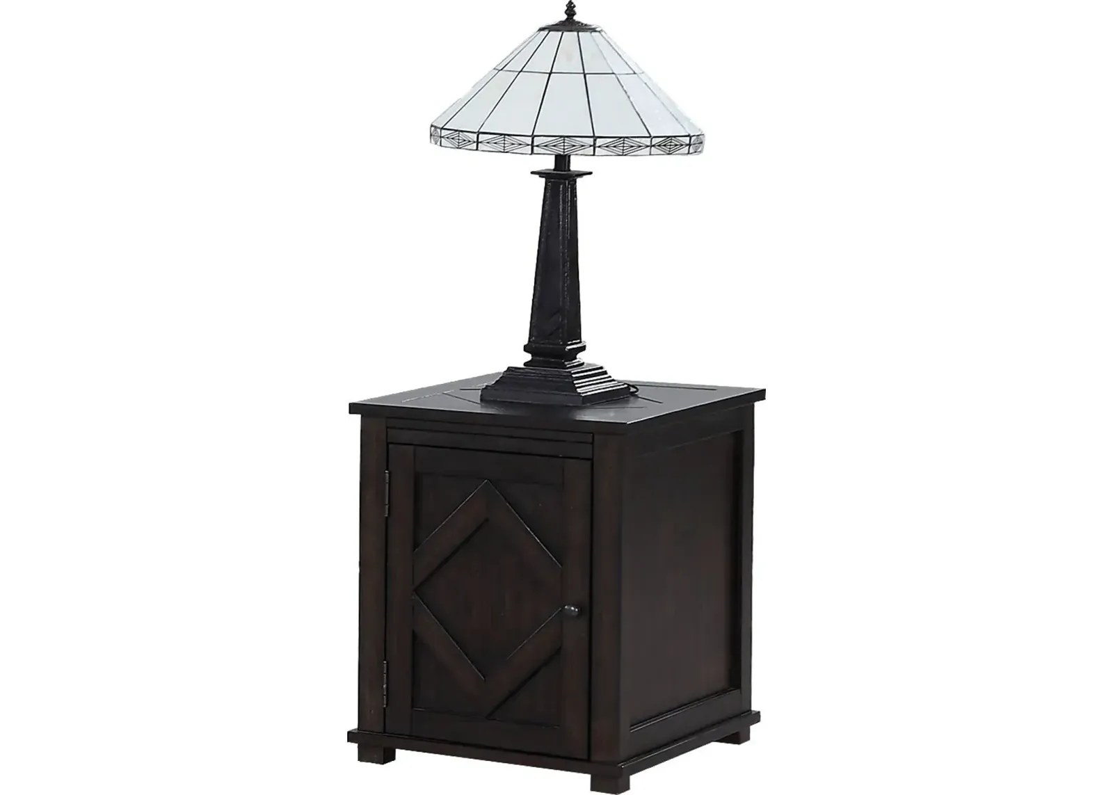 Faramont Brown Accent Table