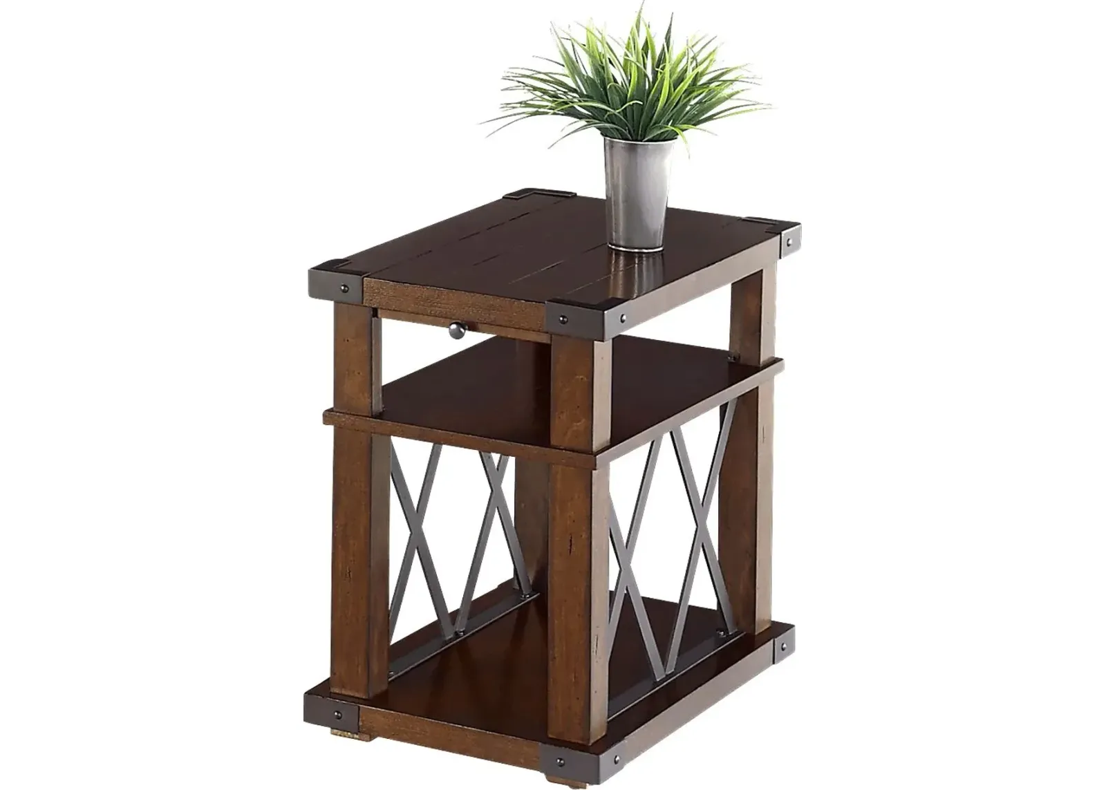 Lanewood Brown Accent Table