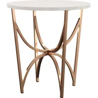 Fratessa Gold End Table