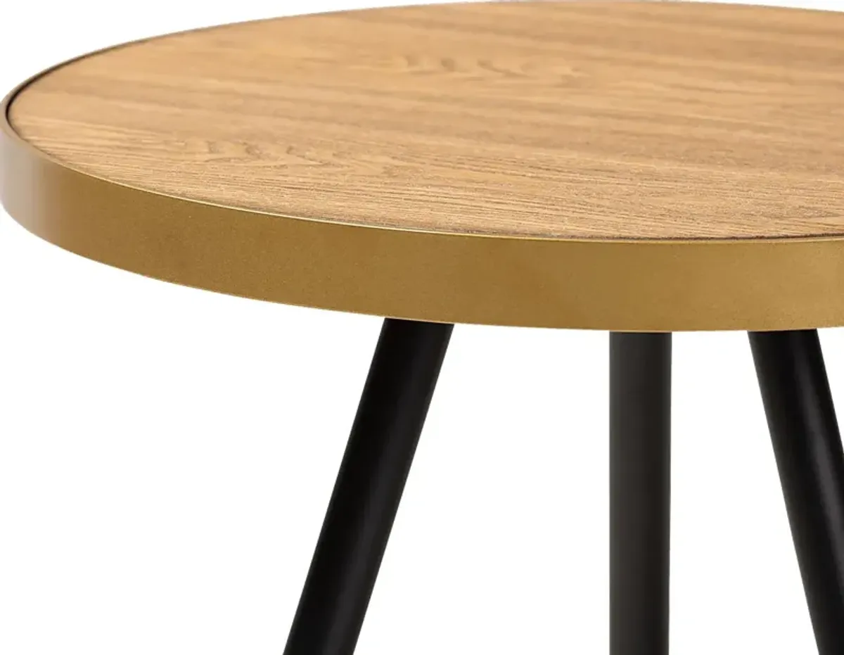 Linstrom Walnut End Table