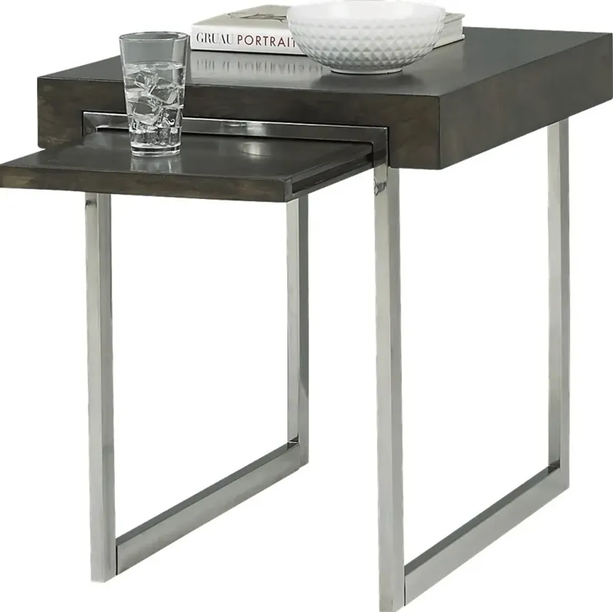 Isleen Gray End Table