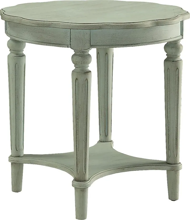 Fordon Green Accent Table