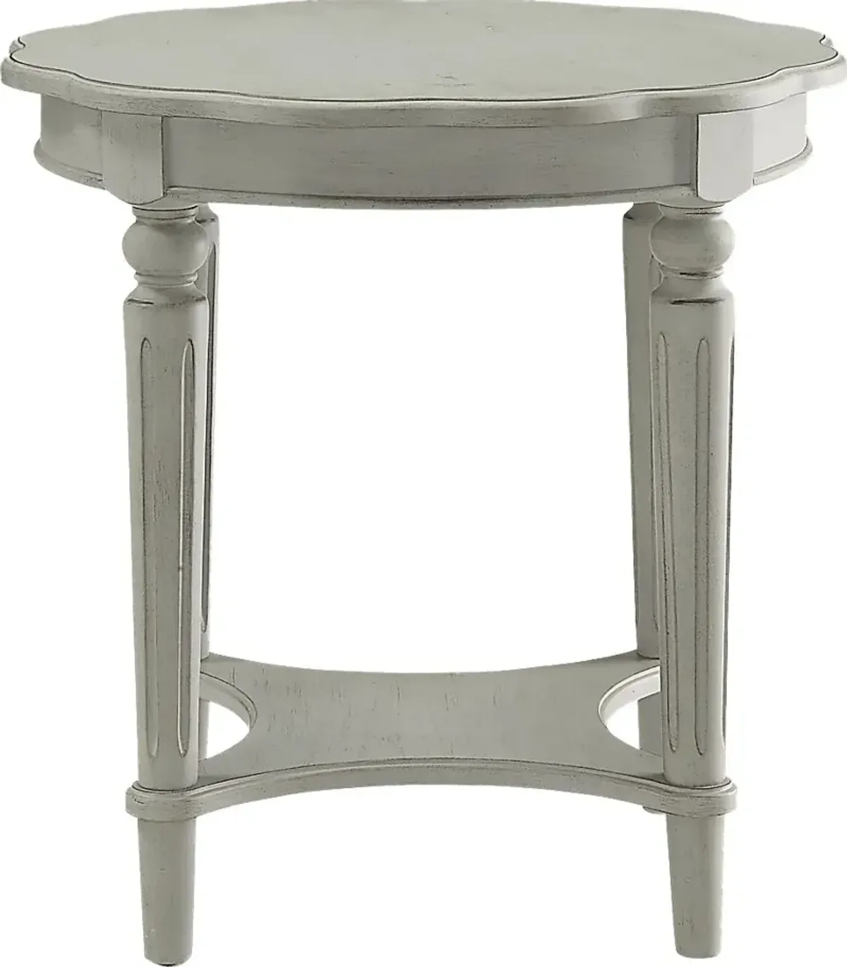 Fordon Light Gray Accent Table