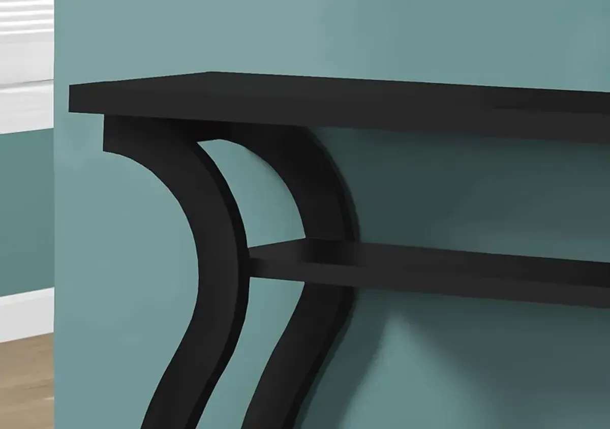 Aldworth Black Sofa Table
