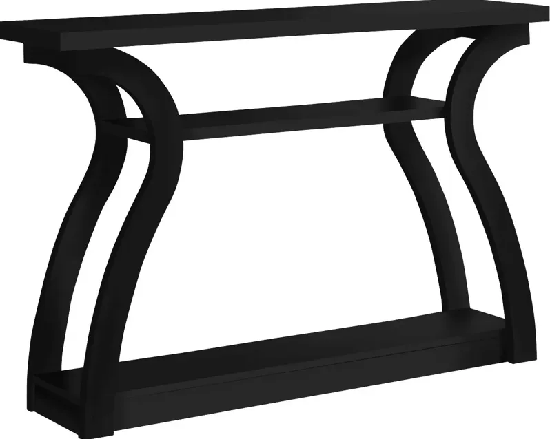 Aldworth Black Sofa Table