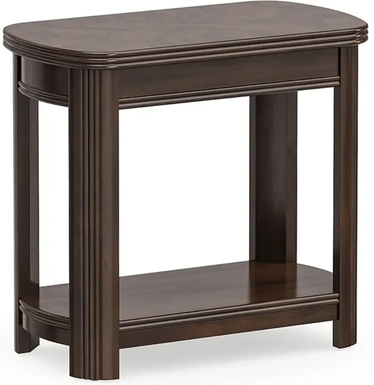 Sedalia Merlot Chairside Table
