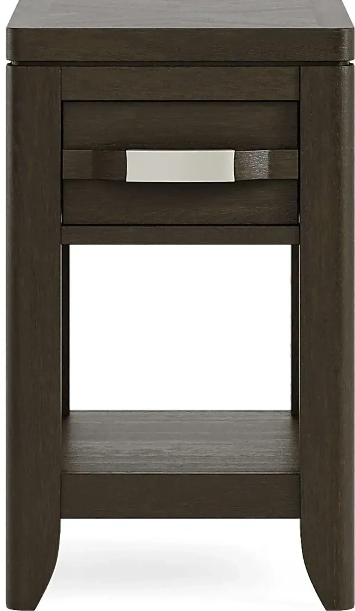 Niccolo Brown Chairside Table