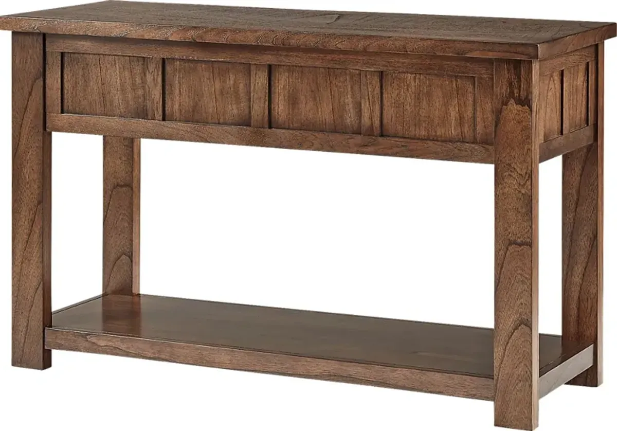 Edgehill Brown Sofa Table