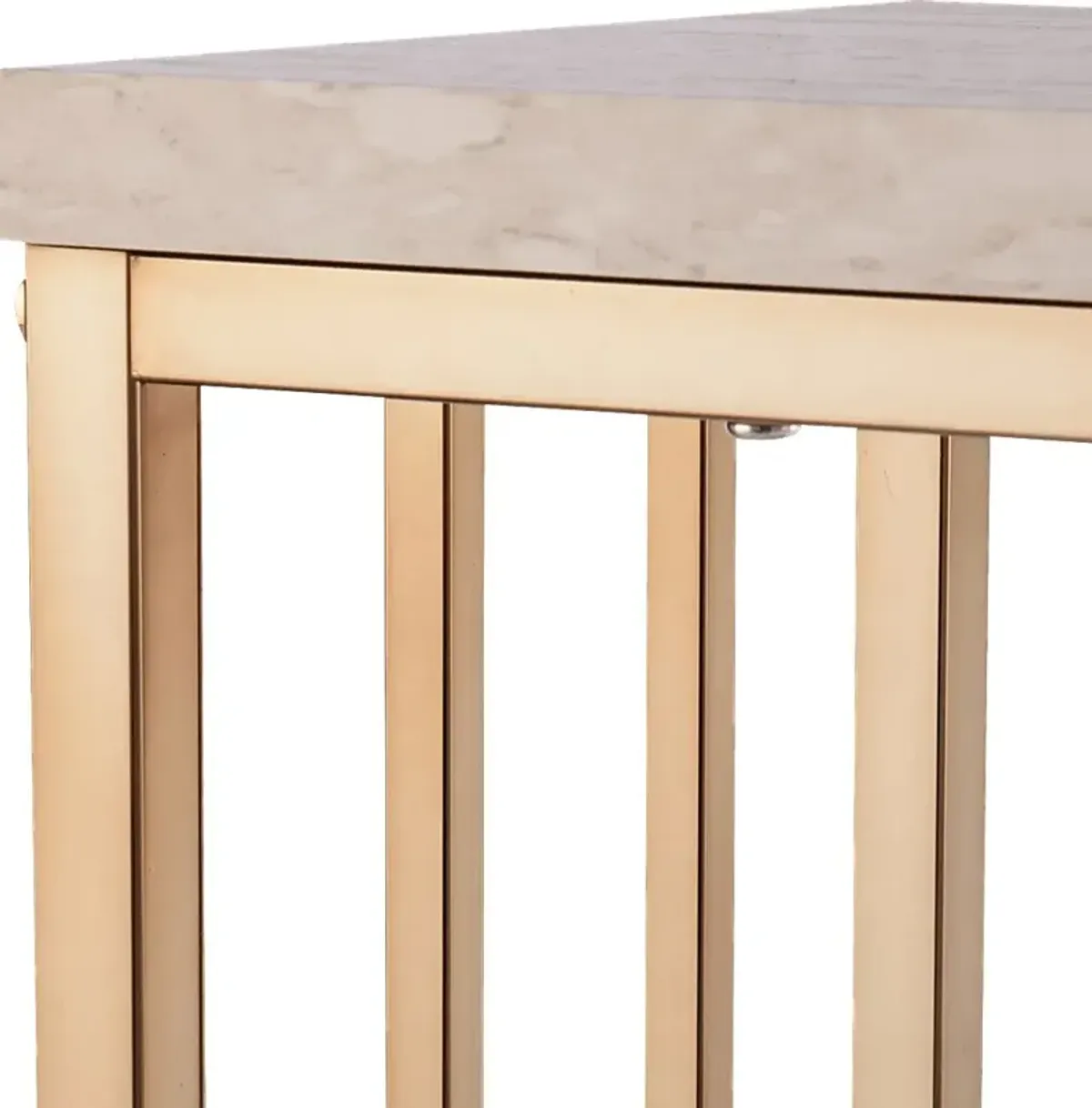 Bronton Gold Console Table