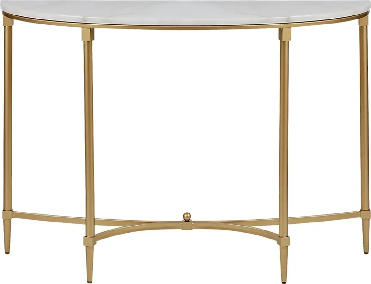 Hartsook White Sofa Table