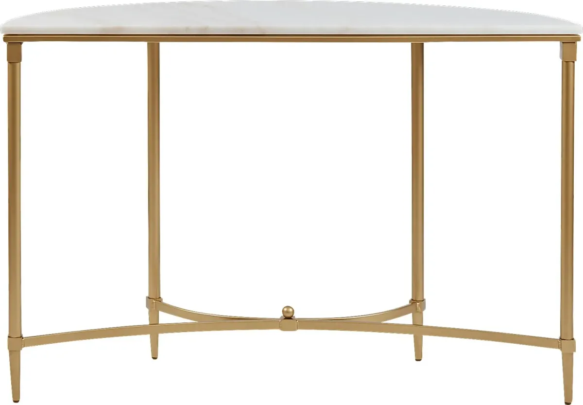 Hartsook White Sofa Table