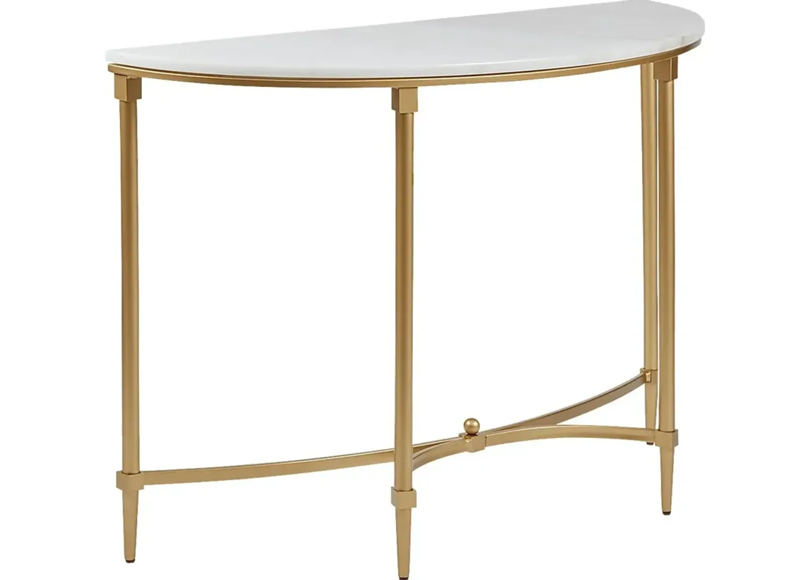 Hartsook White Sofa Table