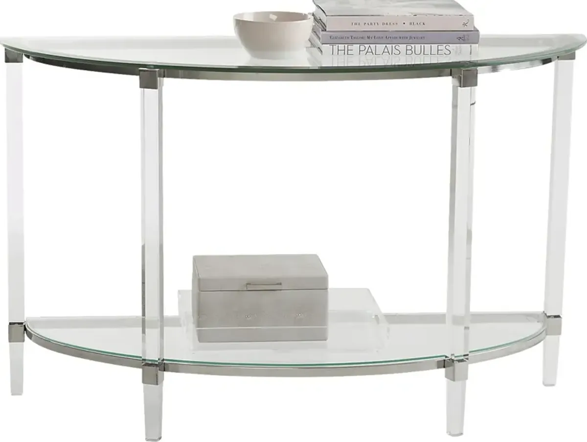 Varna Silver Sofa Table