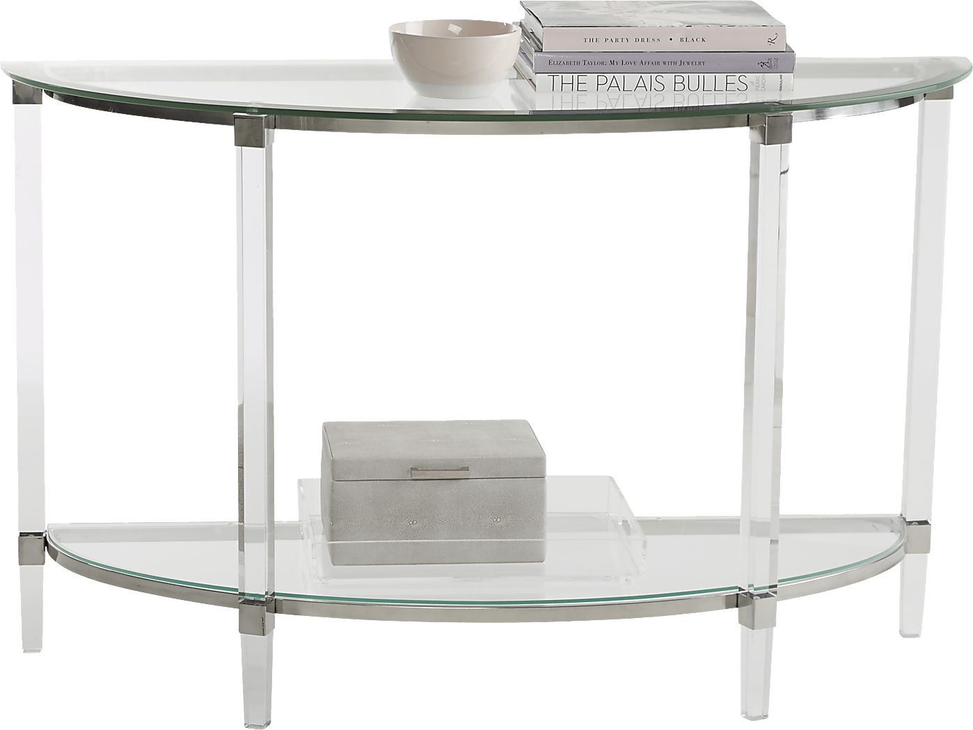 Varna Silver Sofa Table