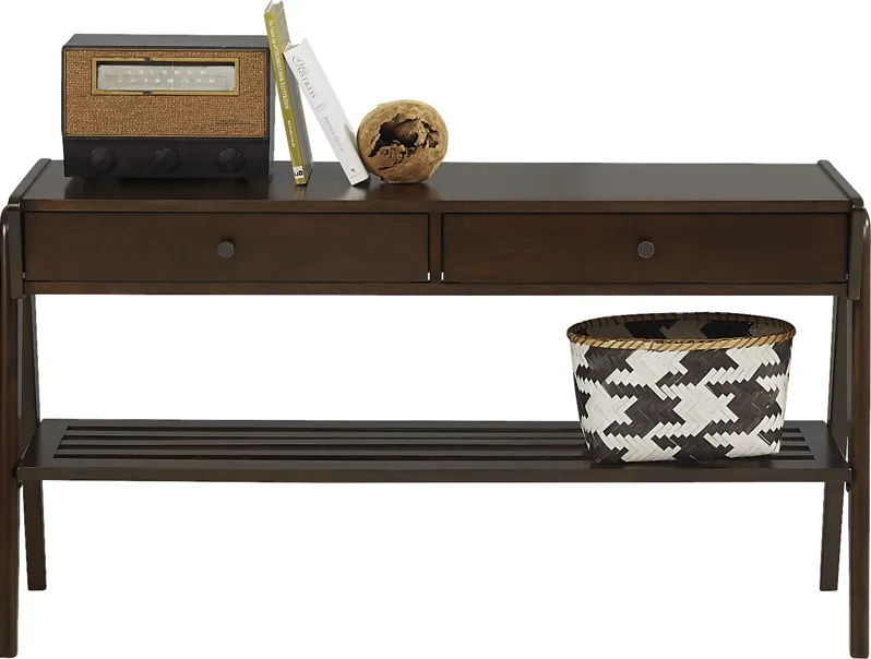 Valloria Brown Sofa Table