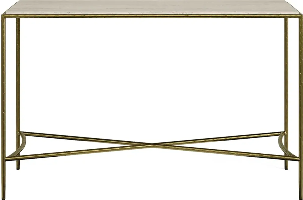 Rangel Taupe Sofa Table