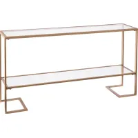 Hasse Gold Console Table
