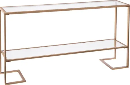 Hasse Gold Console Table