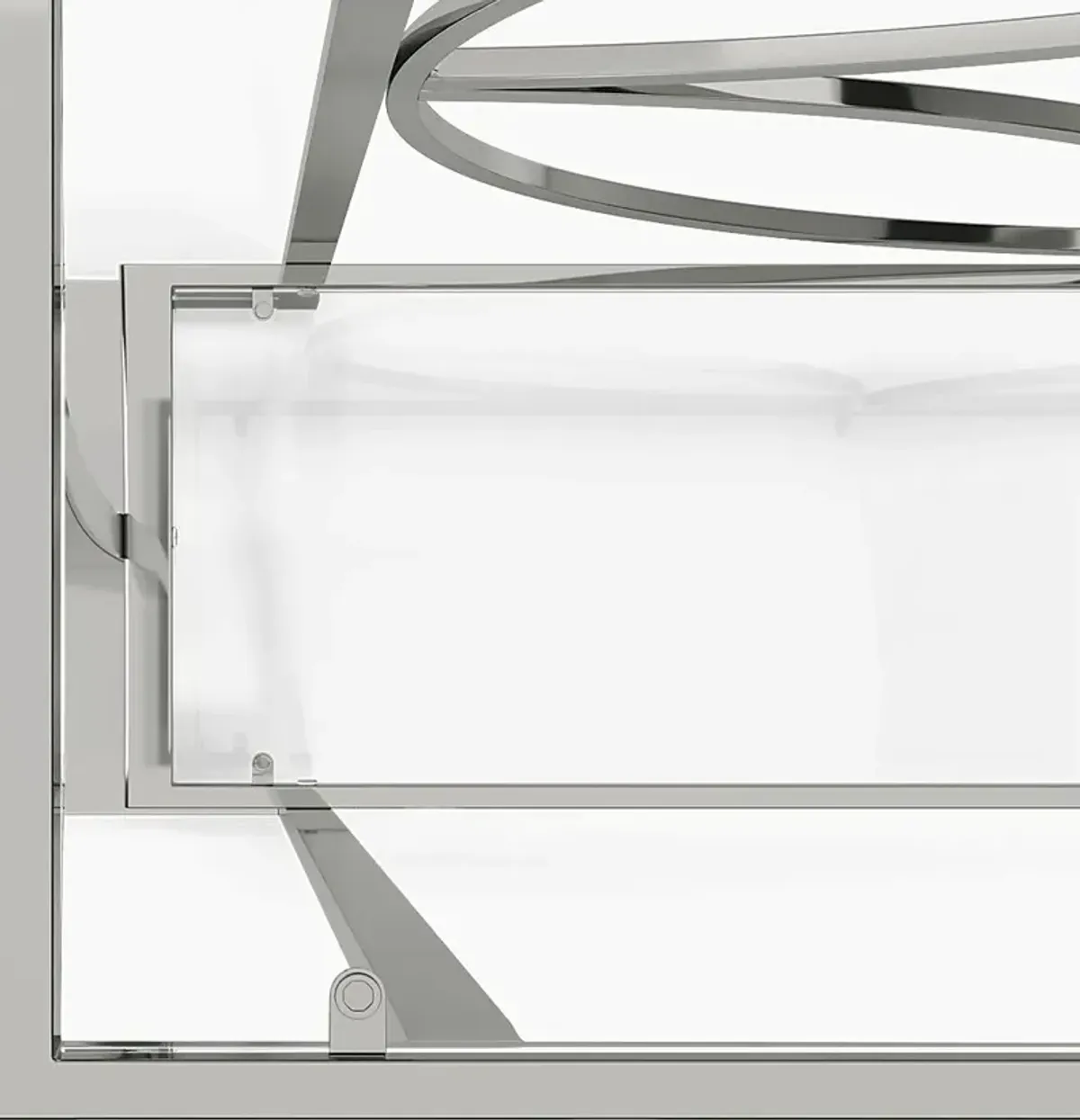 Nadine Silver Sofa Table