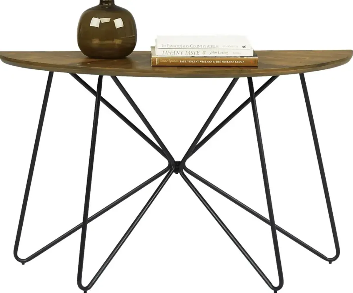 Galvin Brown Sofa Table