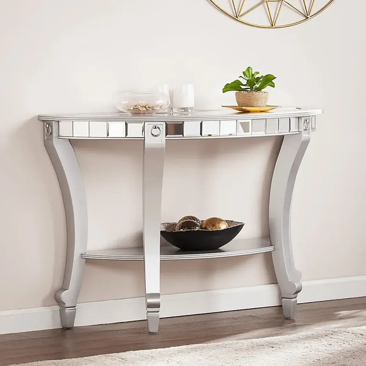 Lumley Silver Console Table